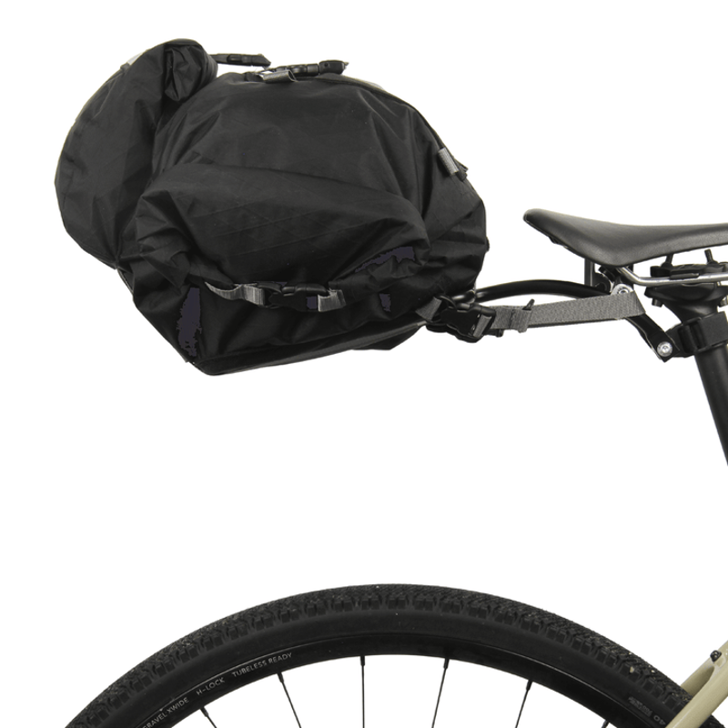 Arkel 15L Rollpacker Rear Bikepacking Bag and Rack Kit - Brown-5
